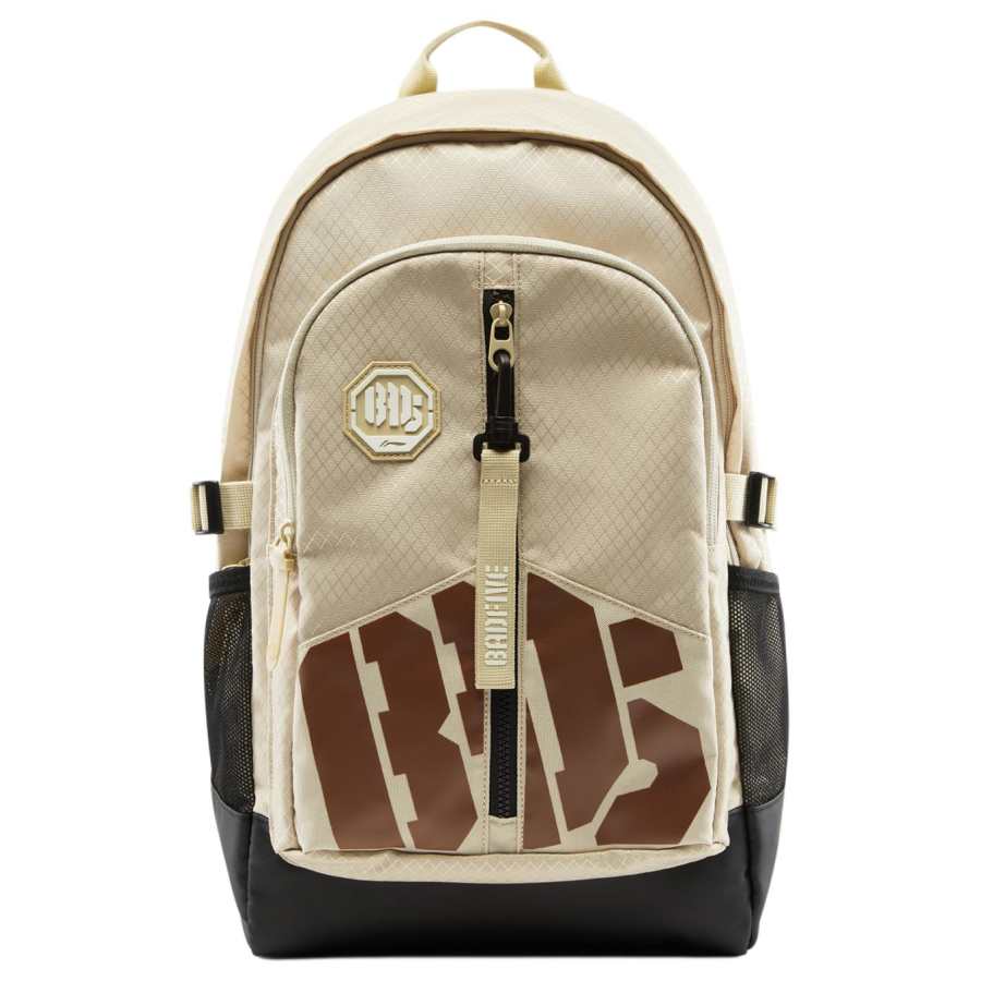 Li-Ning Li Ning BADFIVE Polyester Backpack Regular Unisex Plain Khaki