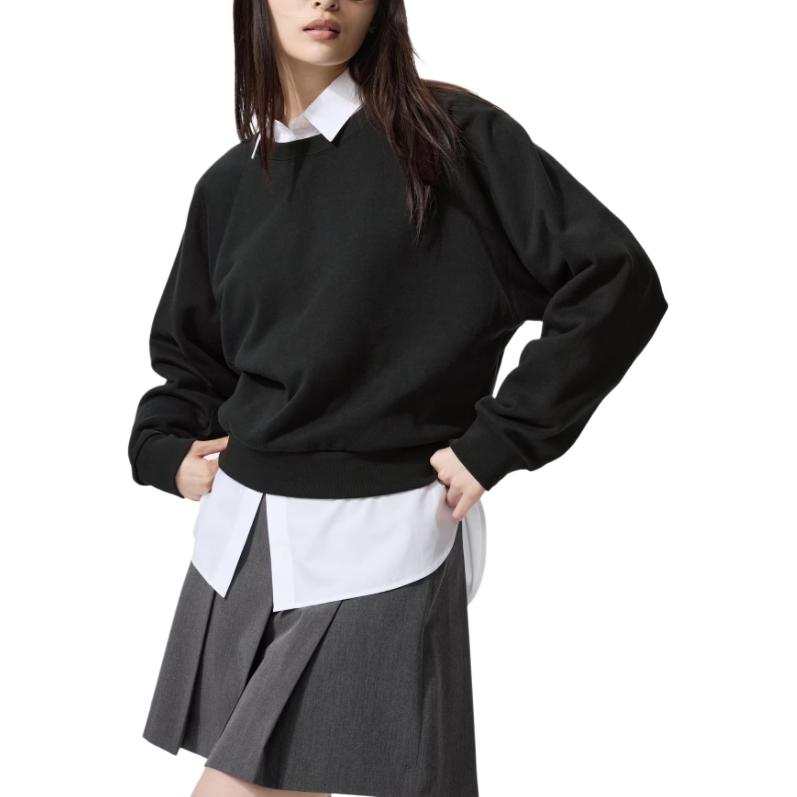 UNIQLO Sweatshirt Women's Black