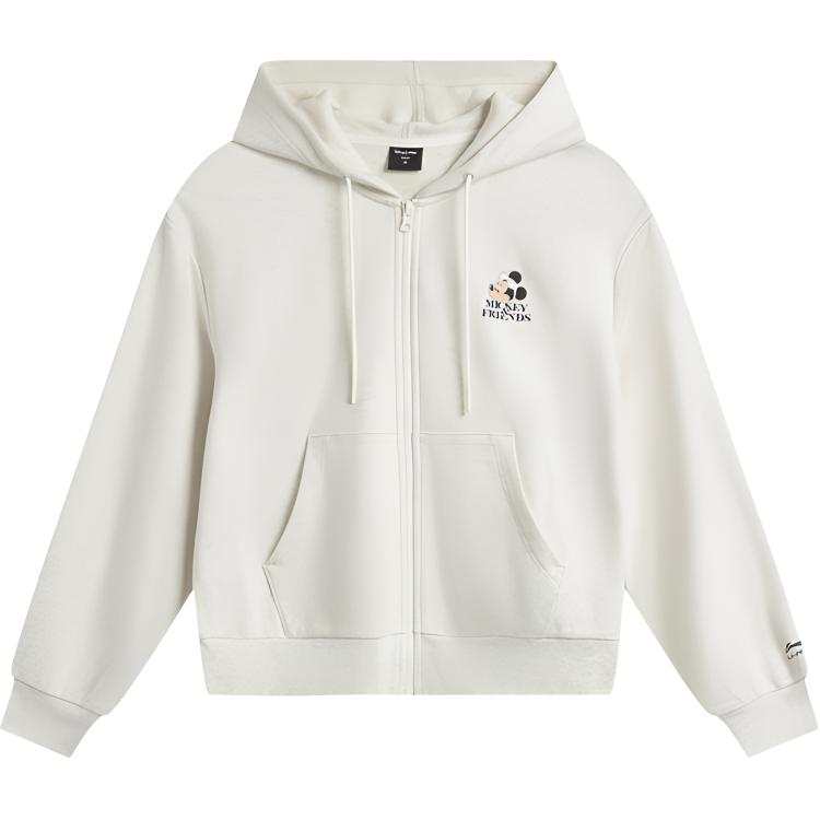 Li-Ning Li Ning x DISHINIMINI,LIANMINGKUAN Sports Life Collection Sweatshirt Women's Light Heather Gray