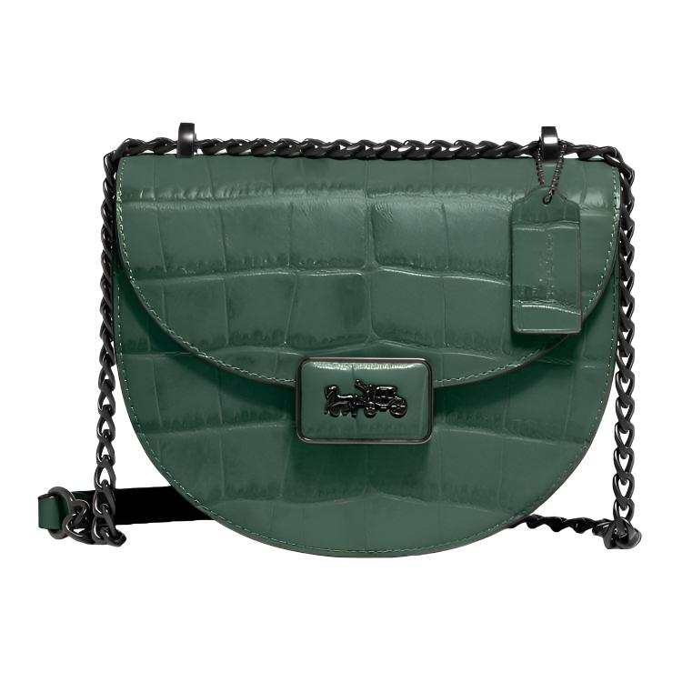 COACH Alie Cow Leather Crossbody Bag, Saddle Bag, Shoulder Bag Women's Jasper