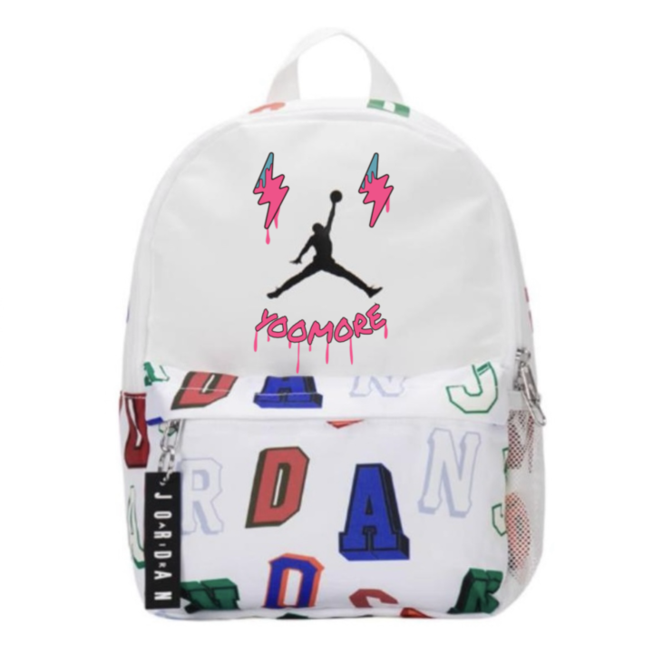 Jordan Jordan Polyester Backpack Small Unisex White