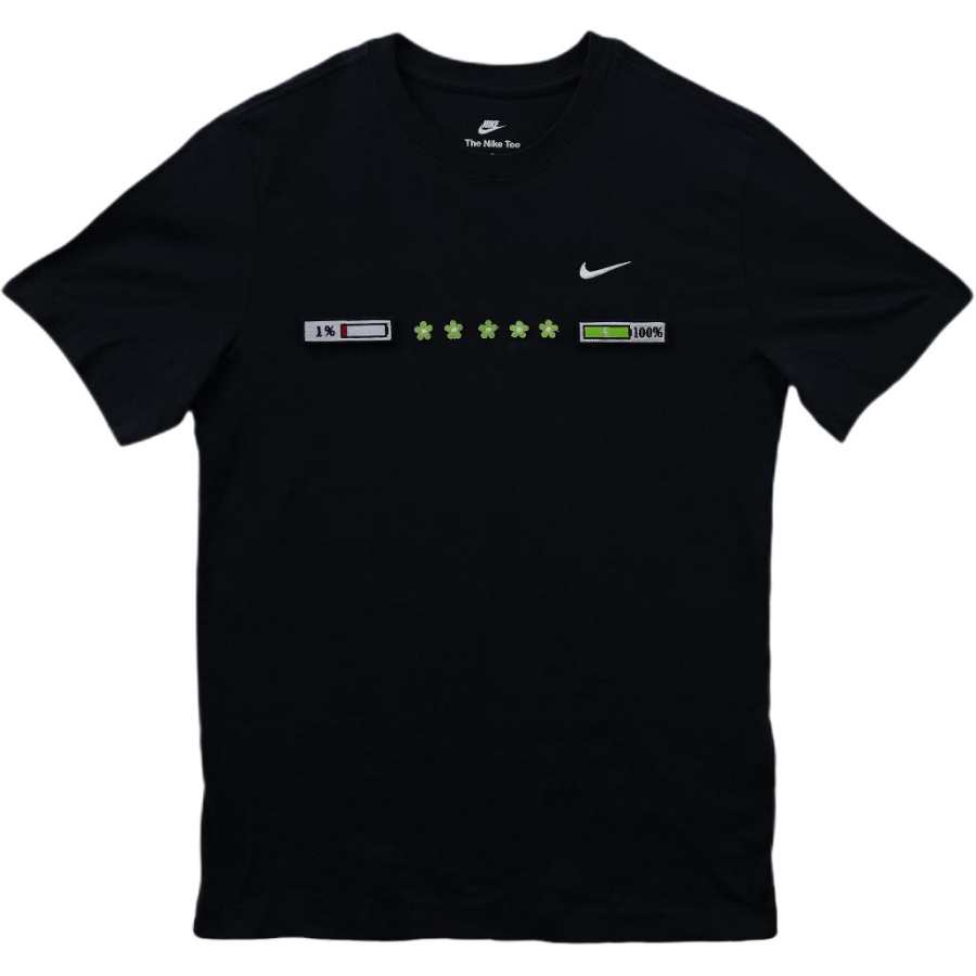 Nike Nike Sportswear Summer Lucky T Shirt Crew Neck Casual Short Sleeved T Shirt Men's