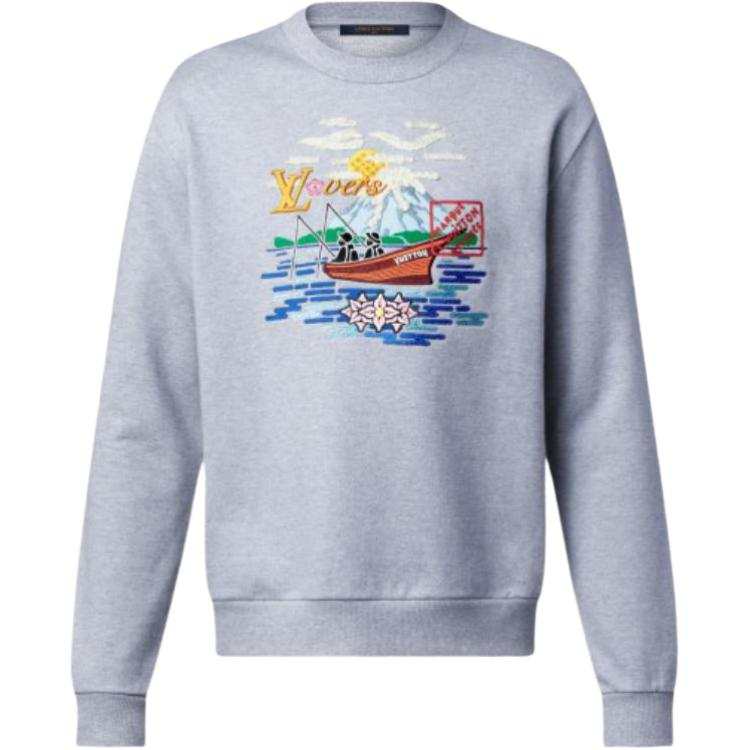 LOUIS VUITTON Embroidered Sweatshirt