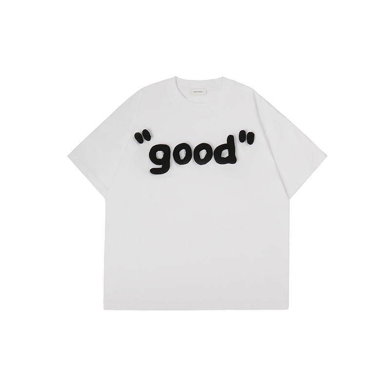 SQQZ Project Heavyweight Crew Neck Loose Fit T Shirt Unisex
