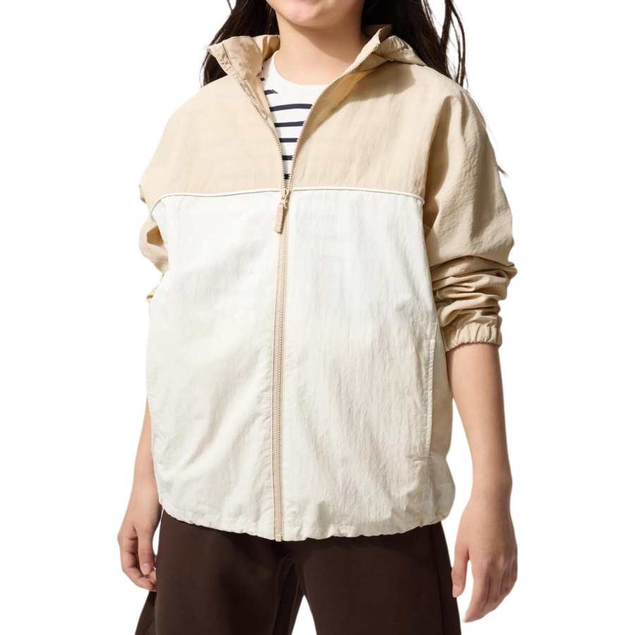 UNIQLO Kids Parka Coats Detachable Hood Moderate