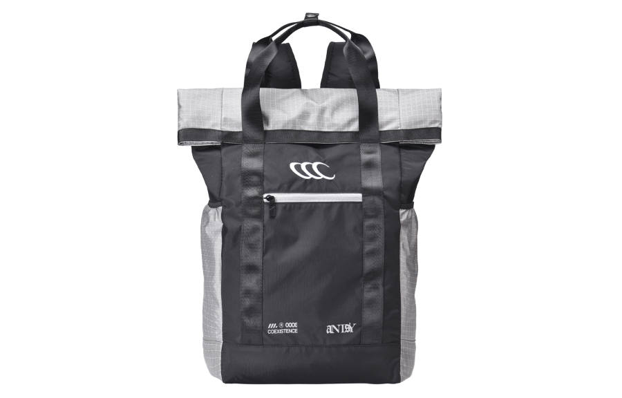 COEXISTENCE Polyester Backpack Unisex Black