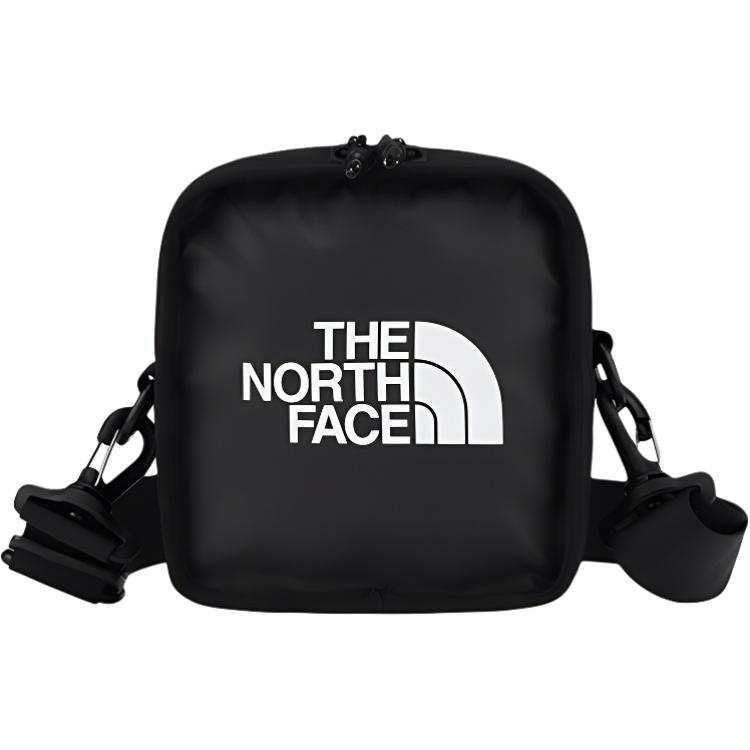 THE NORTH FACE 2.5L Crossbody One Shoulder Outdoor Bag PVC Pure Black Unisex