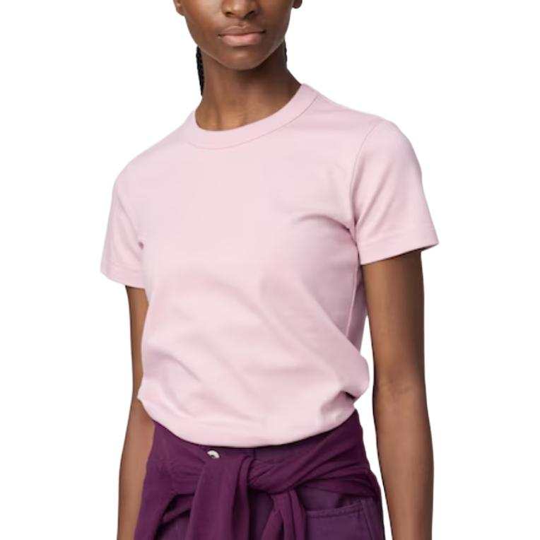 UNIQLO T Shirts Women's Pink Crew Neck