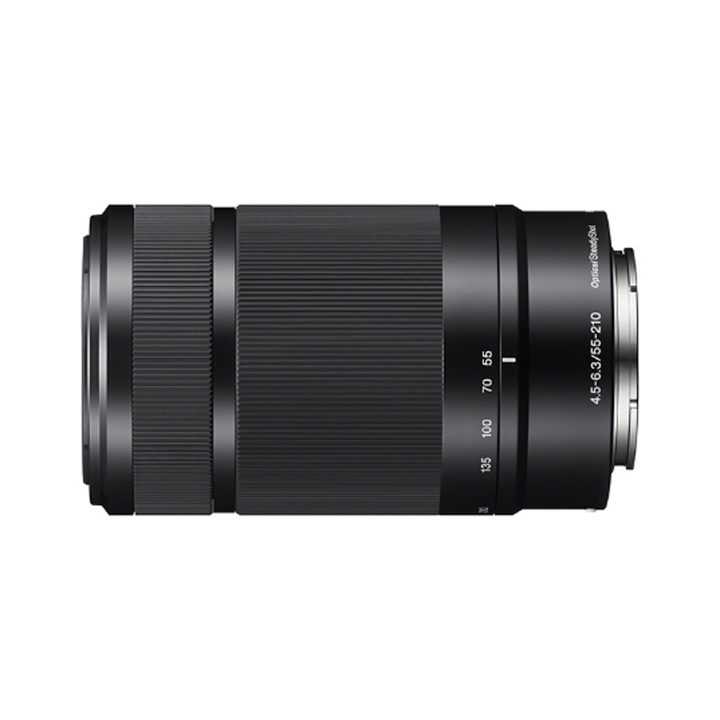 SONY E 55 210mm F4.5 6.3 OSS APS C Full Frame Telephoto Zoom Camera Lens SEL55210
