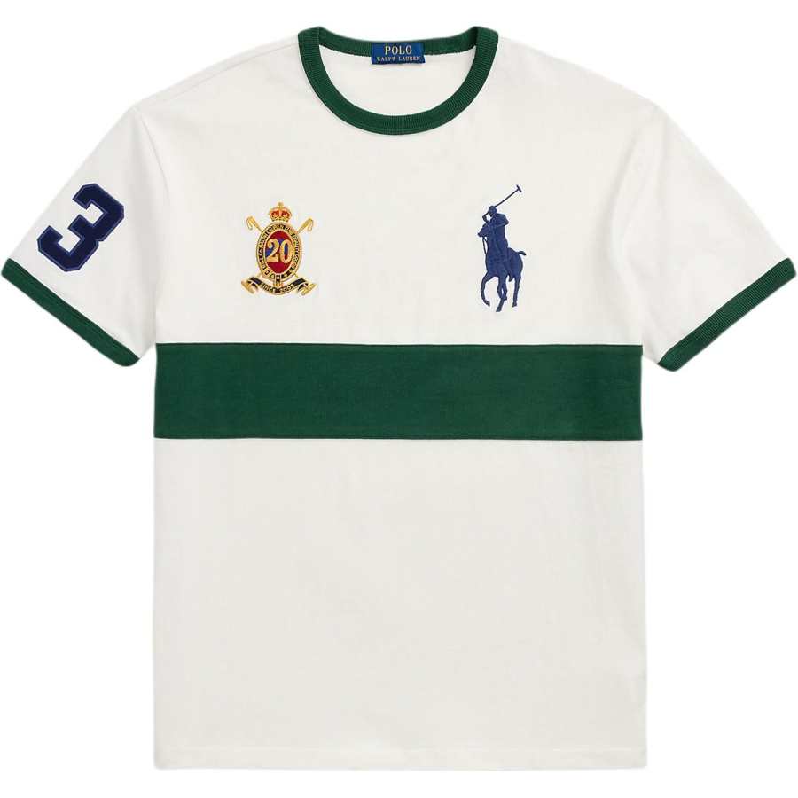 Polo Ralph Lauren Big Pony FW25 T Shirt Classic Version Men's White