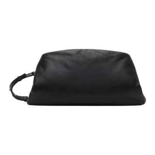 Ecco Grain Leather Clutch Unisex Black