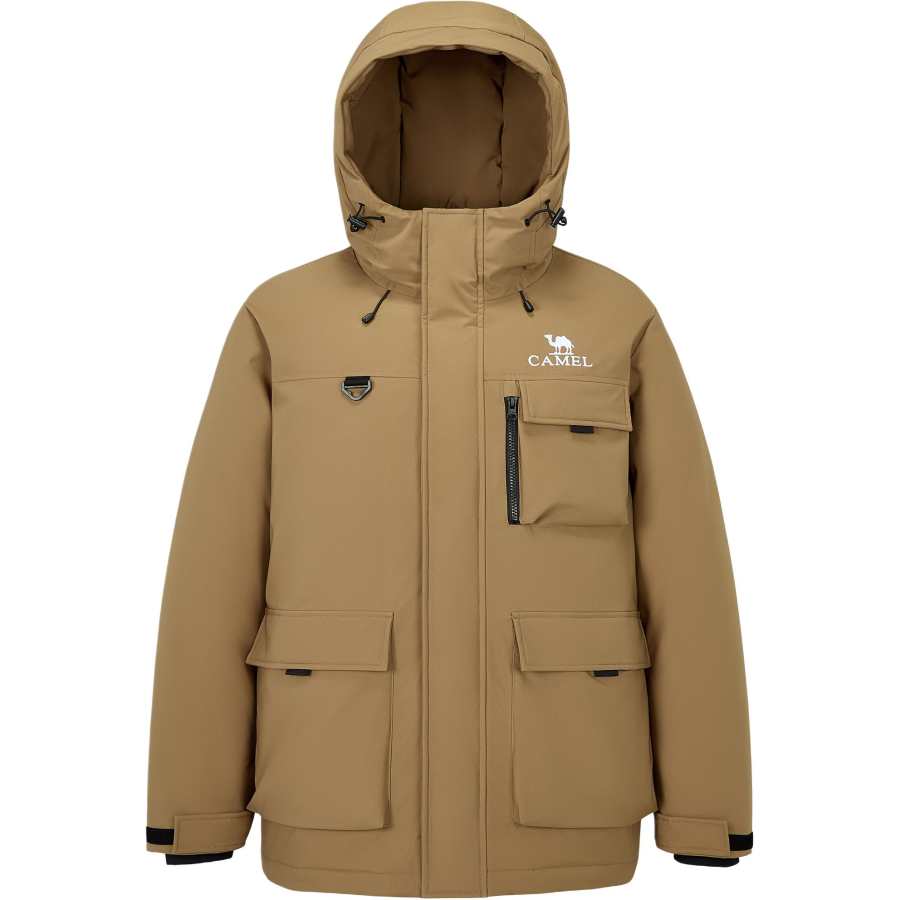 CAMEL CAMEL Warm Fleece Collection Down Jacket Unisex