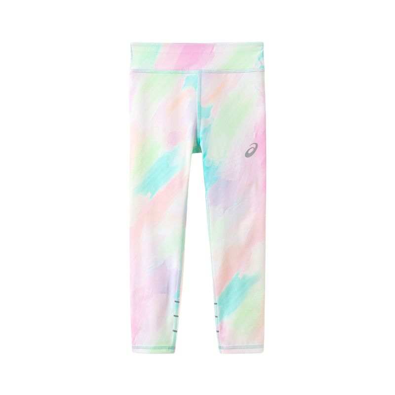 ASICS Leggings Teenagers Pink Green