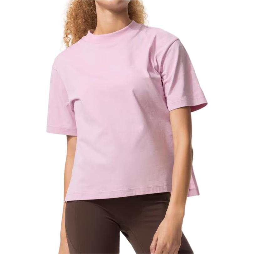 UNIQLO T Shirts Women's Pink Crew Neck