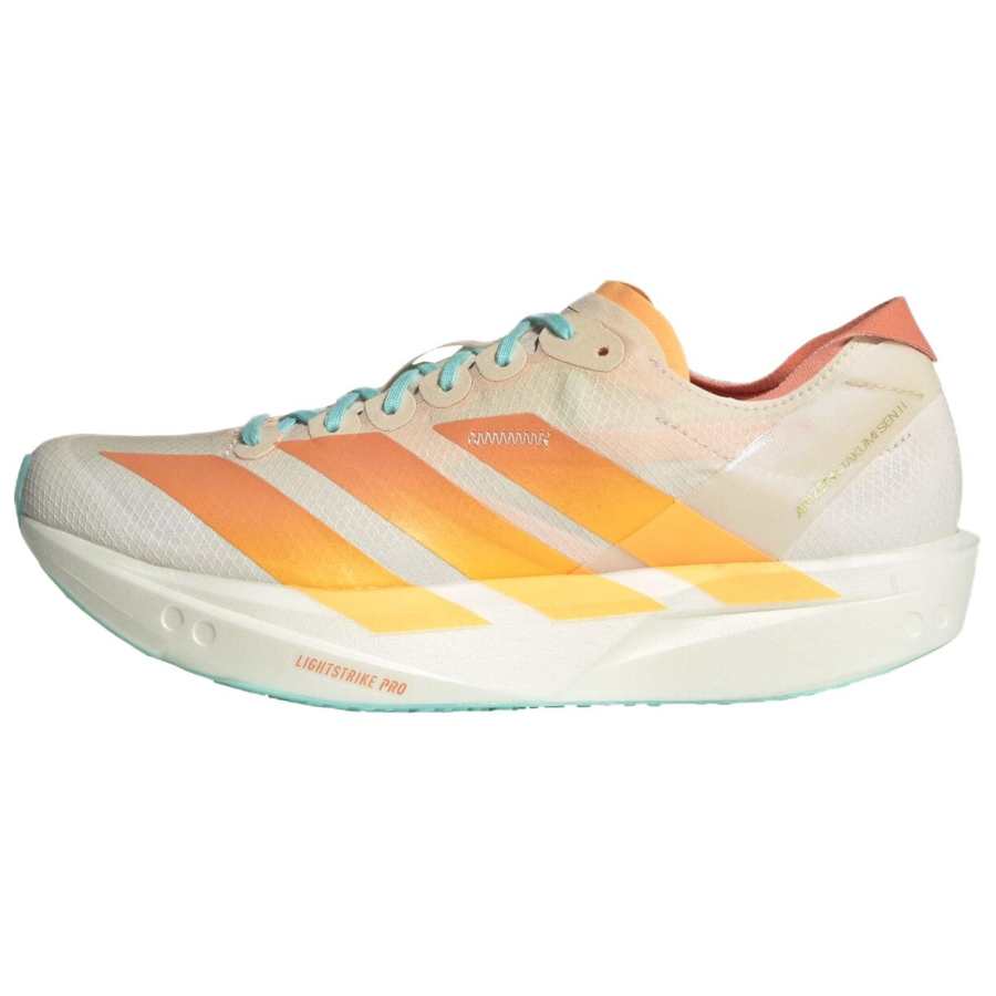 Adidas Adidas Adizero Takumi Sen 11 PU, Textile Low top Long Distance Running Sprint Running Shoes Women's Orange