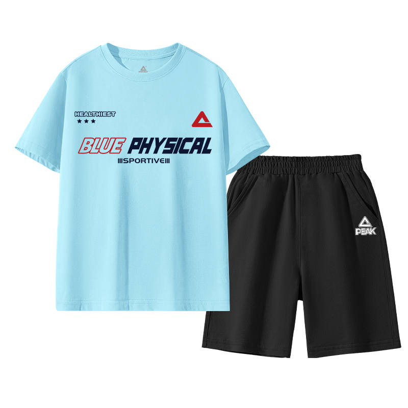 PEAK Kids Casual Sportswear Crew Neck Thin