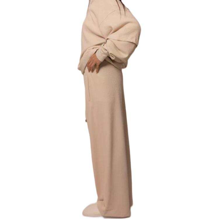 Drew house Casual Pants Unisex Sandy Rock Beige Moderate Straight Fit Pants
