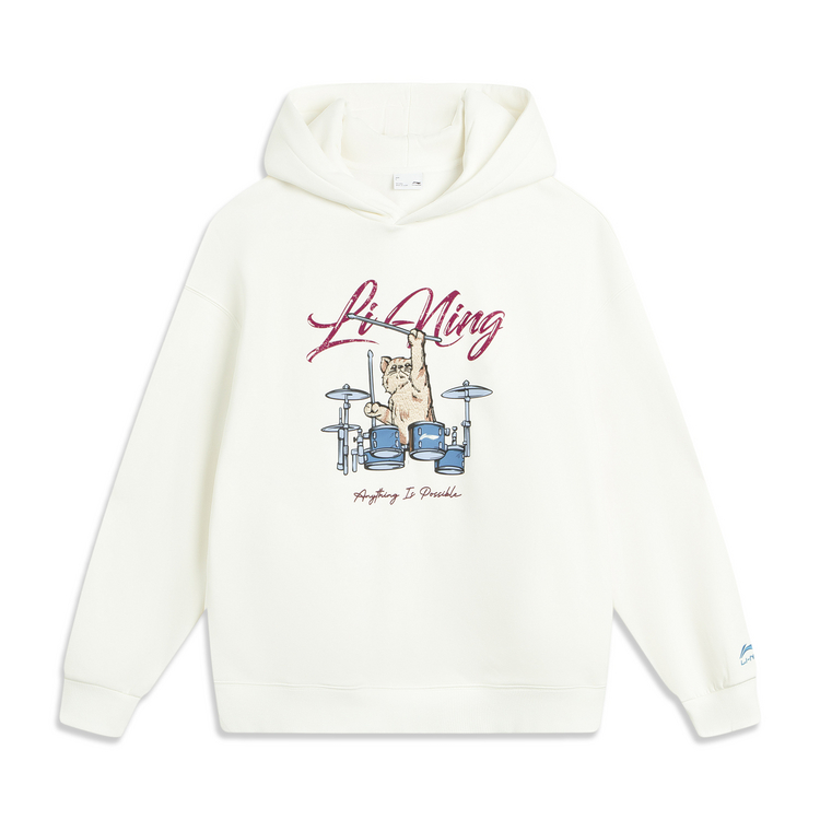 Li-Ning Li Ning Sports Life Collection Sweatshirt Women's Ivory
