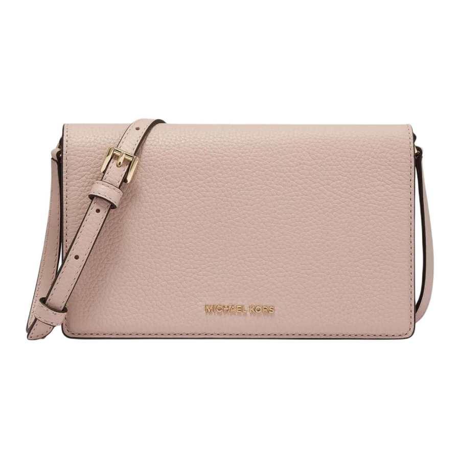 MICHAEL KORS Jet Set Cow Leather With Artificial Leather Shoulder Bag, Crossbody Bag Medium Women's Nude Pink