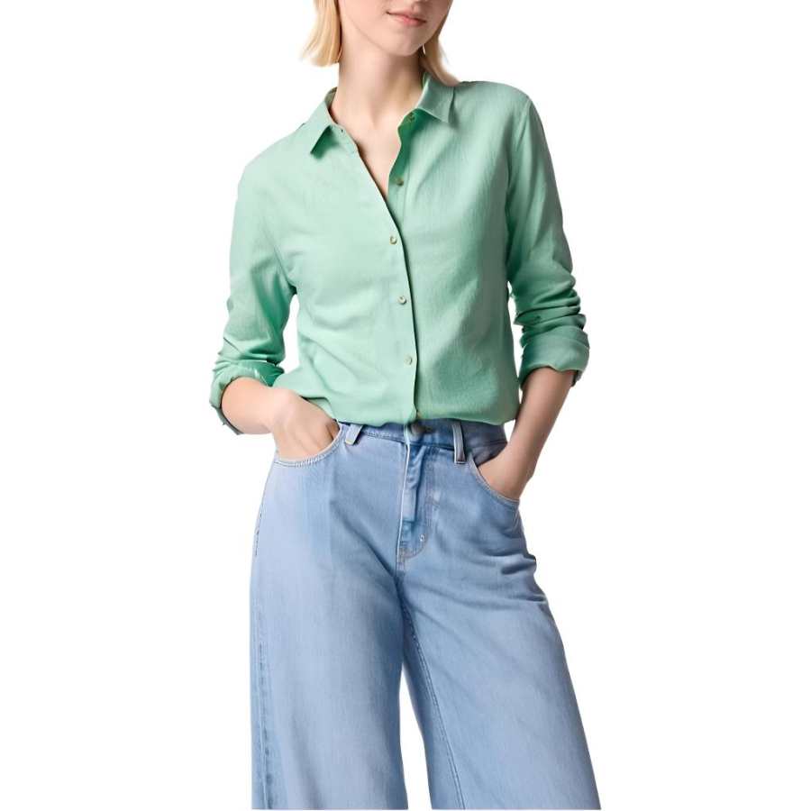 UNIQLO Shirt Women's Grass Green