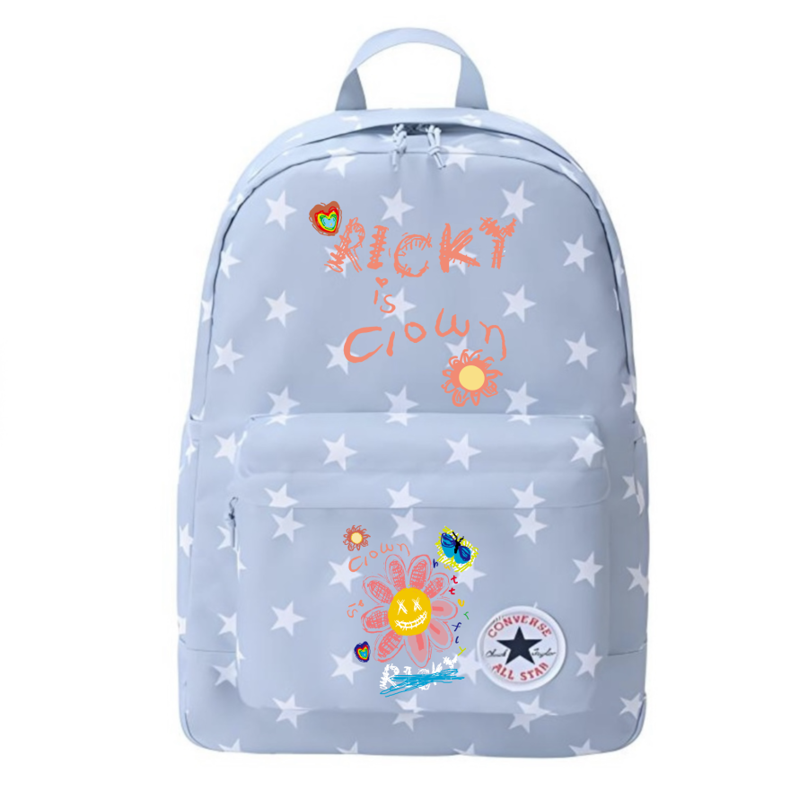 Converse Converse Polyester Backpack Regular Unisex Light Haze Blue