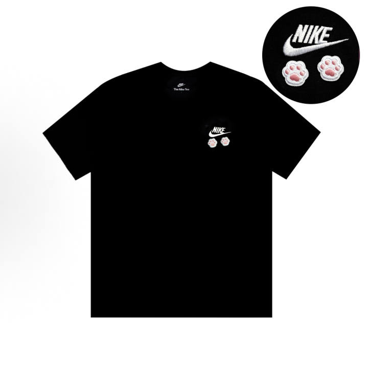 Nike Nike T Shirts Unisex Black Crew Neck Thin Straight Fit