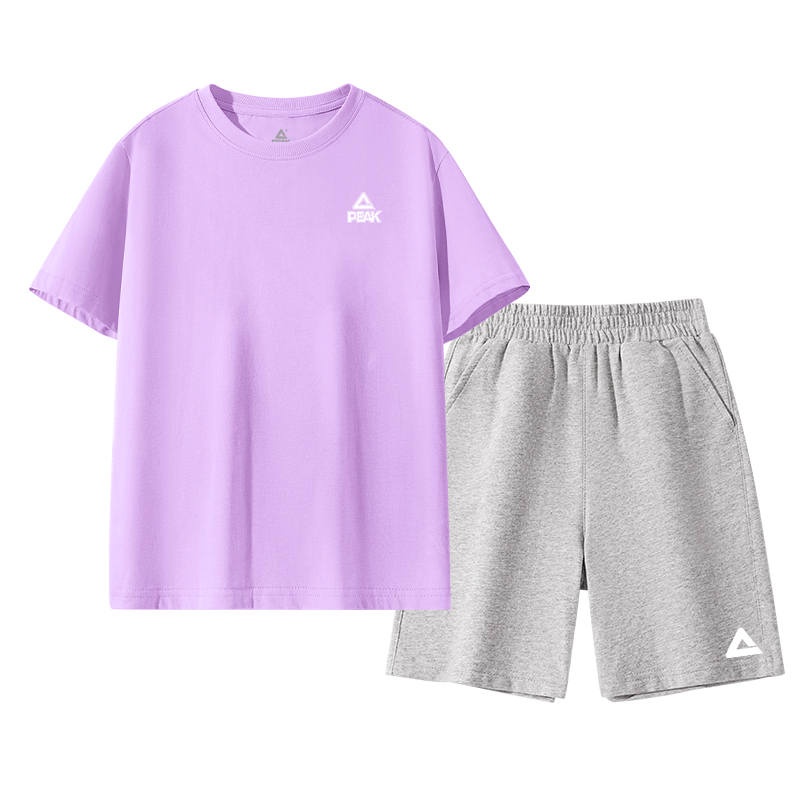 PEAK Kids Casual Sportswear Crew Neck Thin