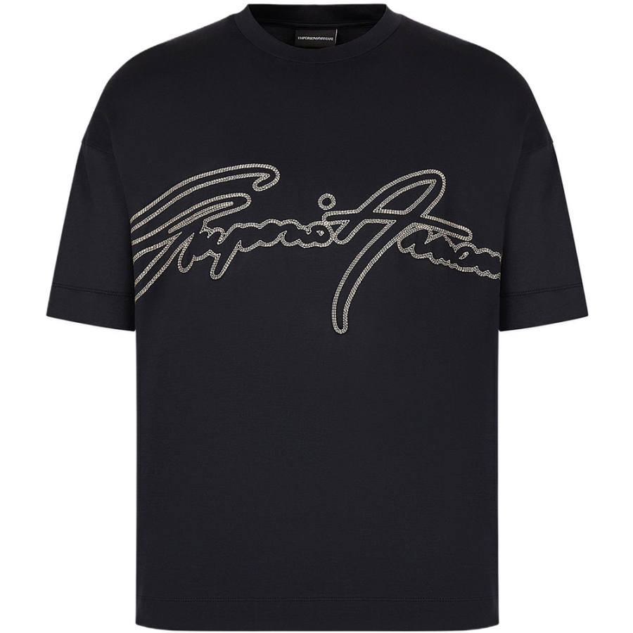 EMPORIO ARMANI T Shirt Men's Marine Blue