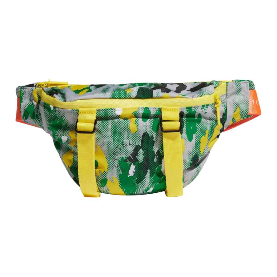Adidas Adidas Stella Polyester Sports Fanny Pack Unisex Yellow & Green