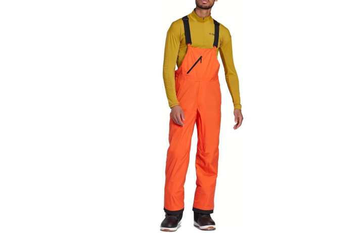 Adidas Adidas Ski Pants Men's Half Impact Orange Straight Fit