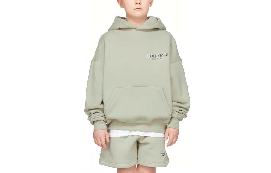 Fear Of God Essentials Kids Sweatshirts Hooded Moderate