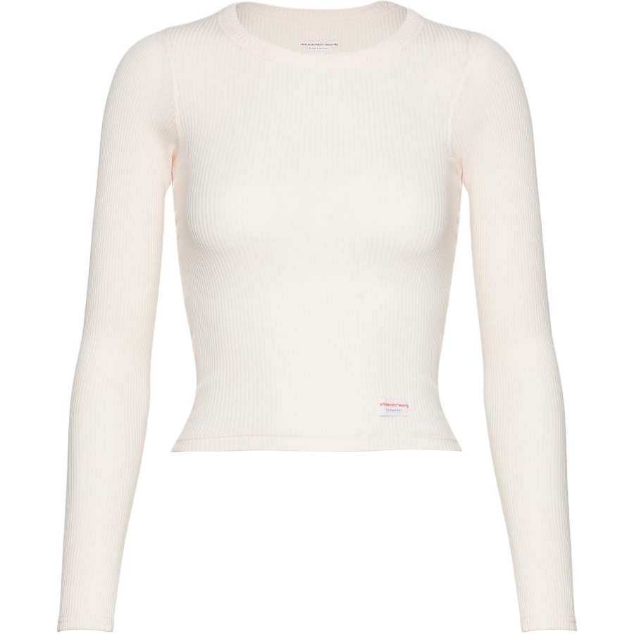 Alexander Wang Ribbed Long Sleeved T Shirt
