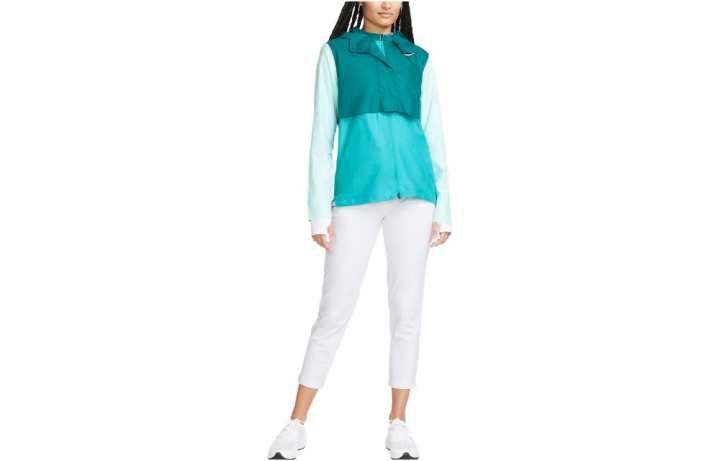 Nike Nike Jackets Women's Green Hooded Moderate Other