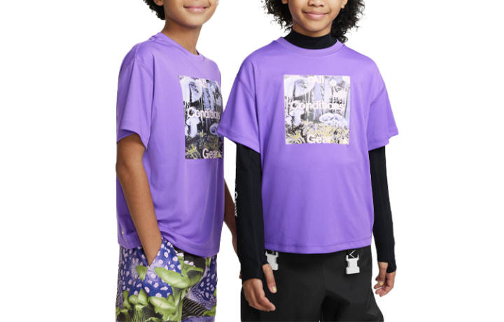 Nike Nike Kids T Shirts Crew Neck Moderate