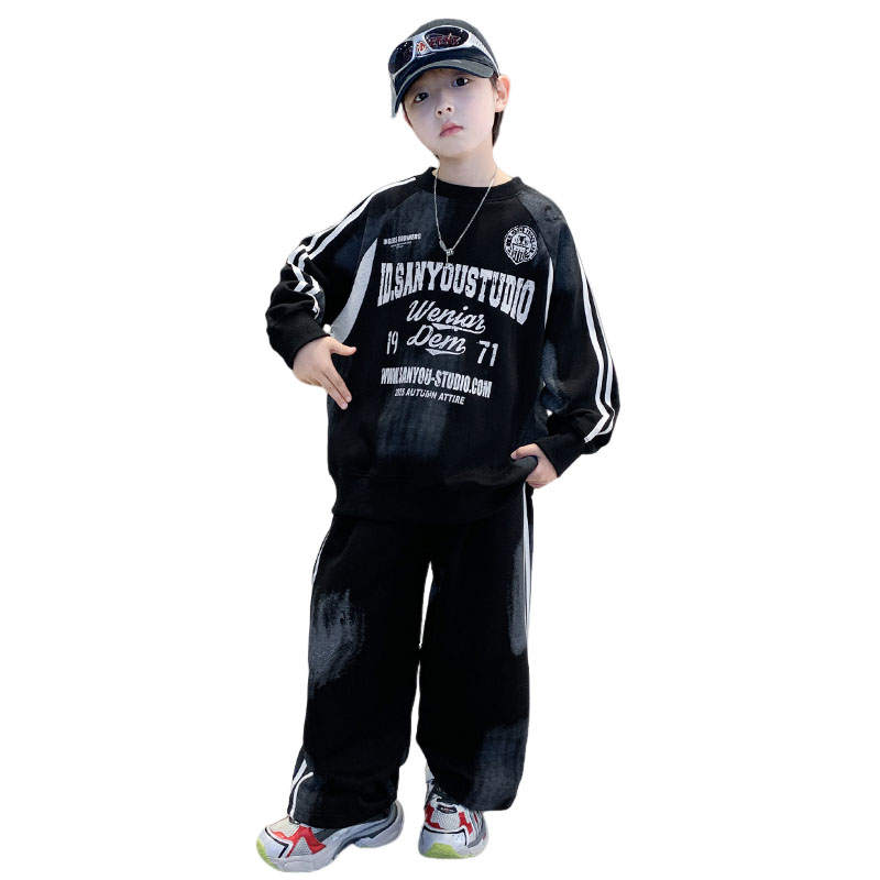 Lanza Kids Casual Sportswear Crew Neck Moderate