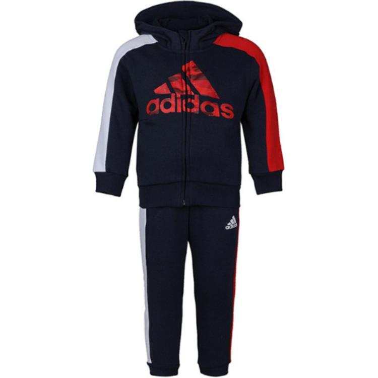 Adidas Adidas Casual Sportswear Navy Blue/Red/White Children Aged 3 7 Years Old