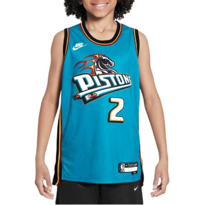 Nike Nike x NBA Kids' Basketball Jersey Blue Teenagers