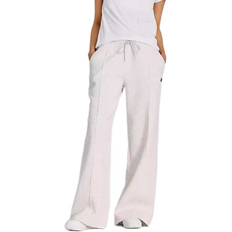 New Balance New Balance Fleece Wide Leg Pant Casual Pants Women's White