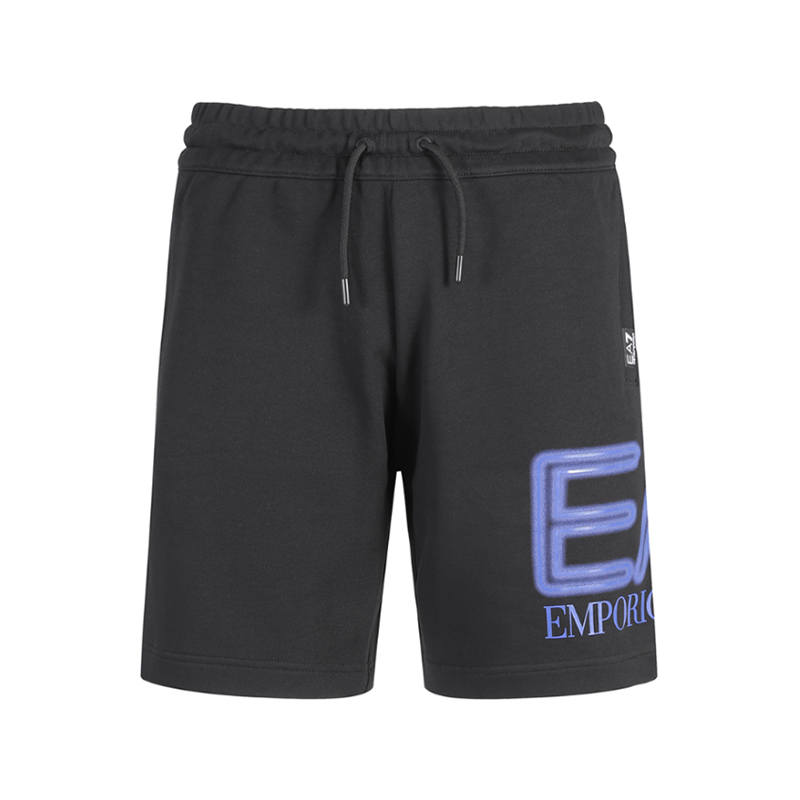 EMPORIO ARMANI EA7 SS24 Casual Shorts Men's Black
