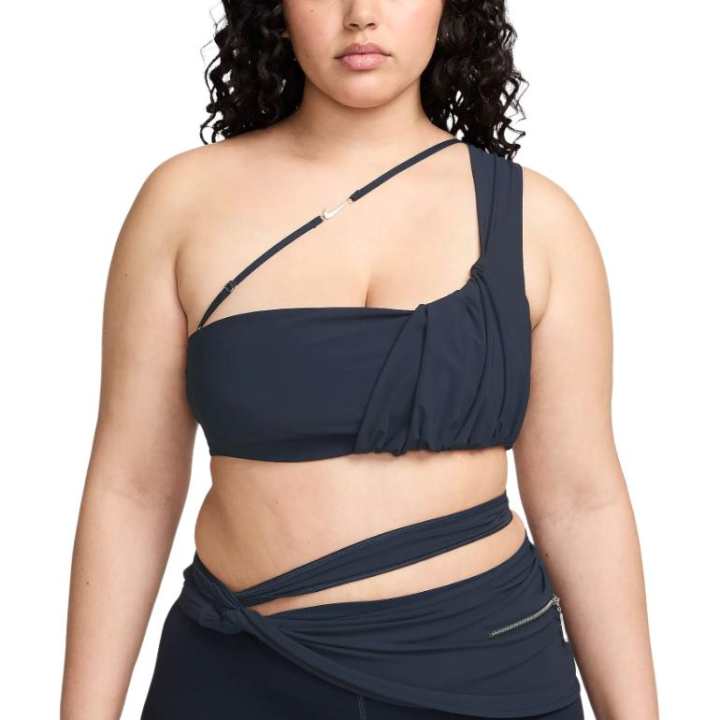 Nike Jacquemus X Nike La Brassière Drapée Sports Bra Dark Obsidian
