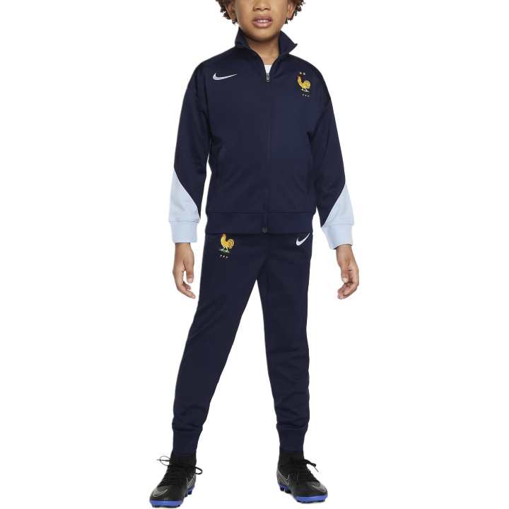 Nike Nike FFF Strike Kids' Soccer Jersey Aged Black Blue Children Aged 3 7 Years Old