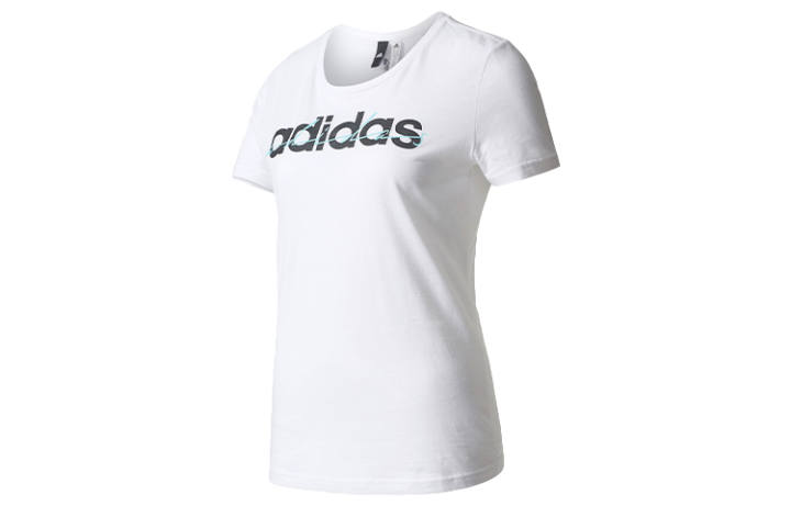 Adidas Adidas T Shirts Women's White Crew Neck Moderate Other
