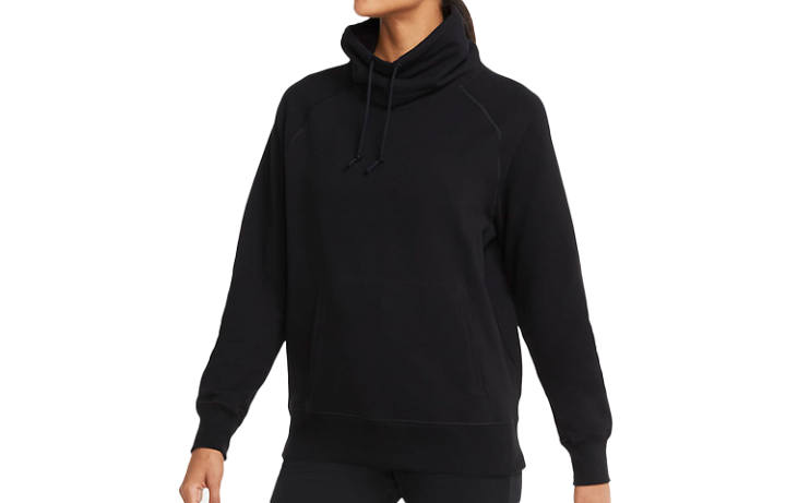Nike Nike Sweatshirts Women's Black Hooded Moderate Regular