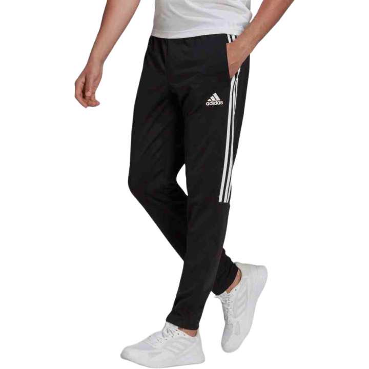 Adidas Adidas Knitted Sweatpants Men's Black Moderate Straight Fit Pants