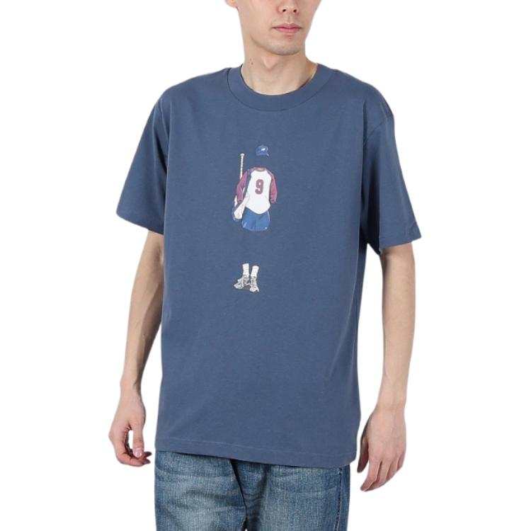 New Balance New Balance T Shirts Men's Blue Crew Neck