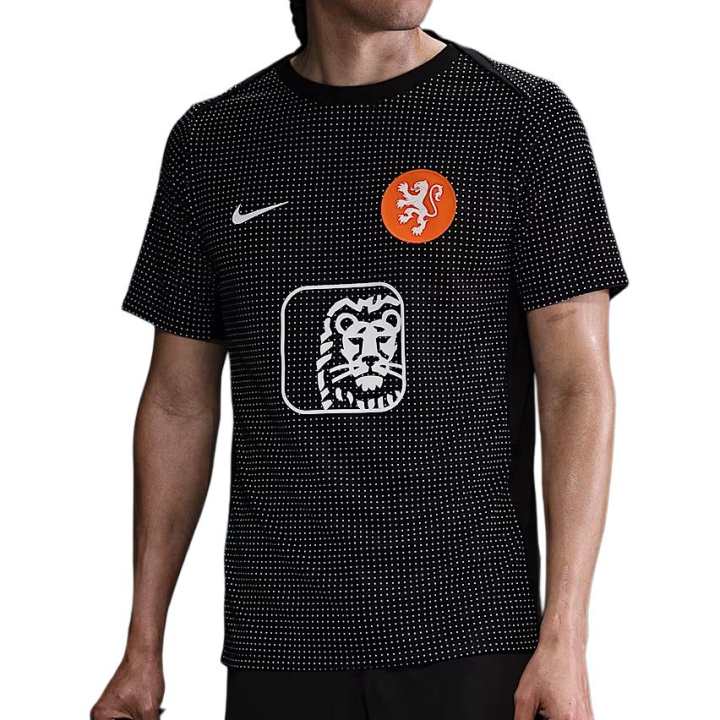 Nike Nike Dutch National Team Soccer Jersey Men's Black