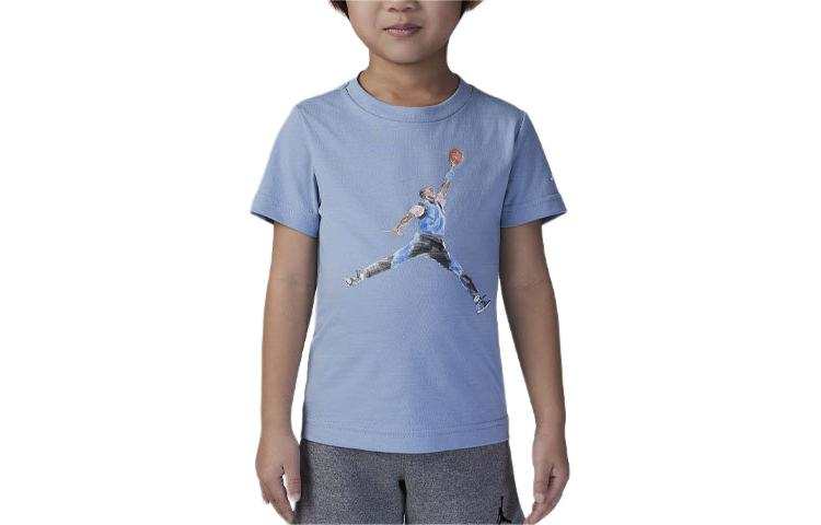 Jordan Jordan Watercolor Jumpman T Shirt Blue Gray Infant And Toddler
