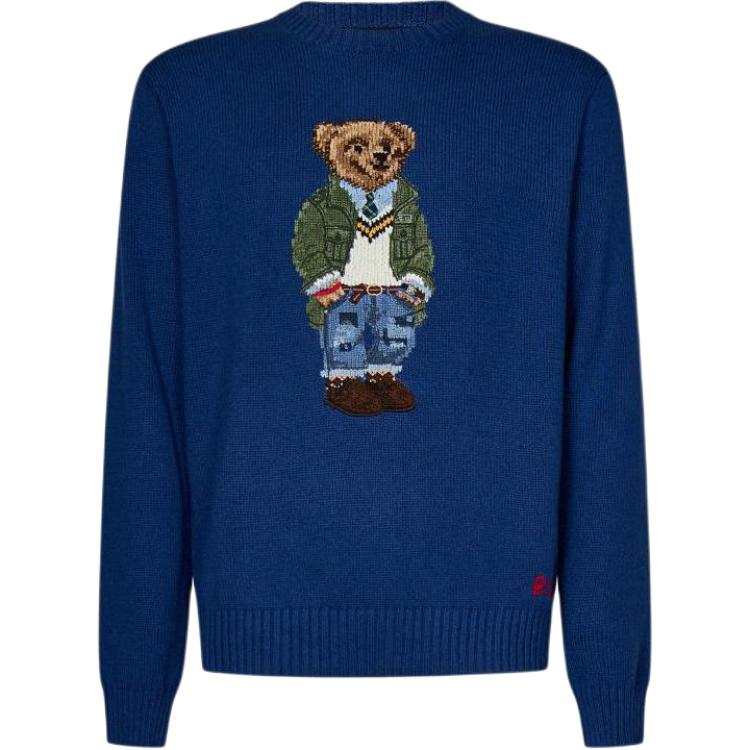 Polo Ralph Lauren Polo Bear SS24 Sweater Standard Men's Beach Blue