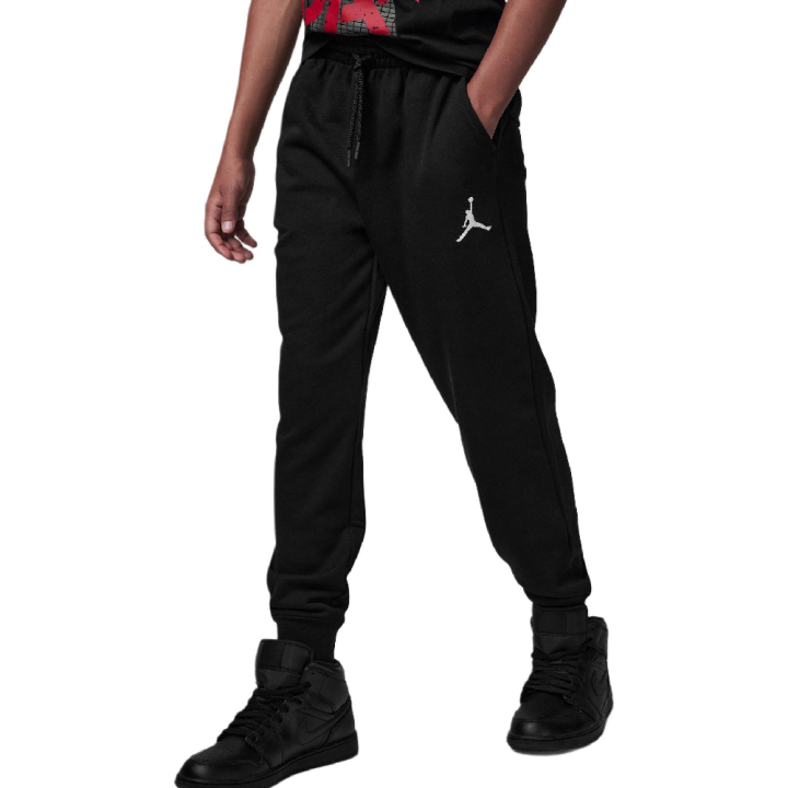Jordan Jordan Knitted Sweatpants MJ Essentials French Terry Pants Black Kids'