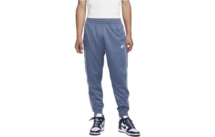 Nike Nike Knitted Sweatpants Men's Blue Moderate Cuffed Pants